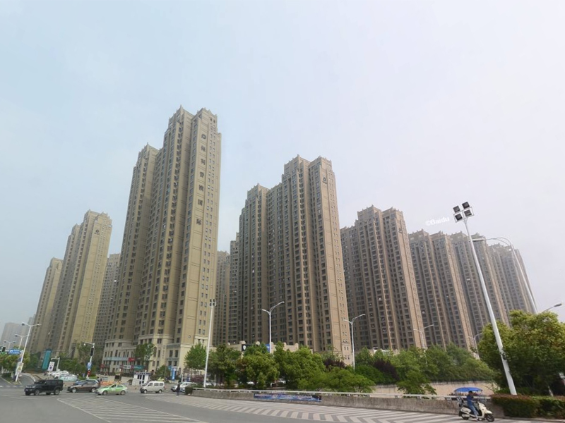 合肥保利香檳國際小區百葉窗、樓梯扶手定制